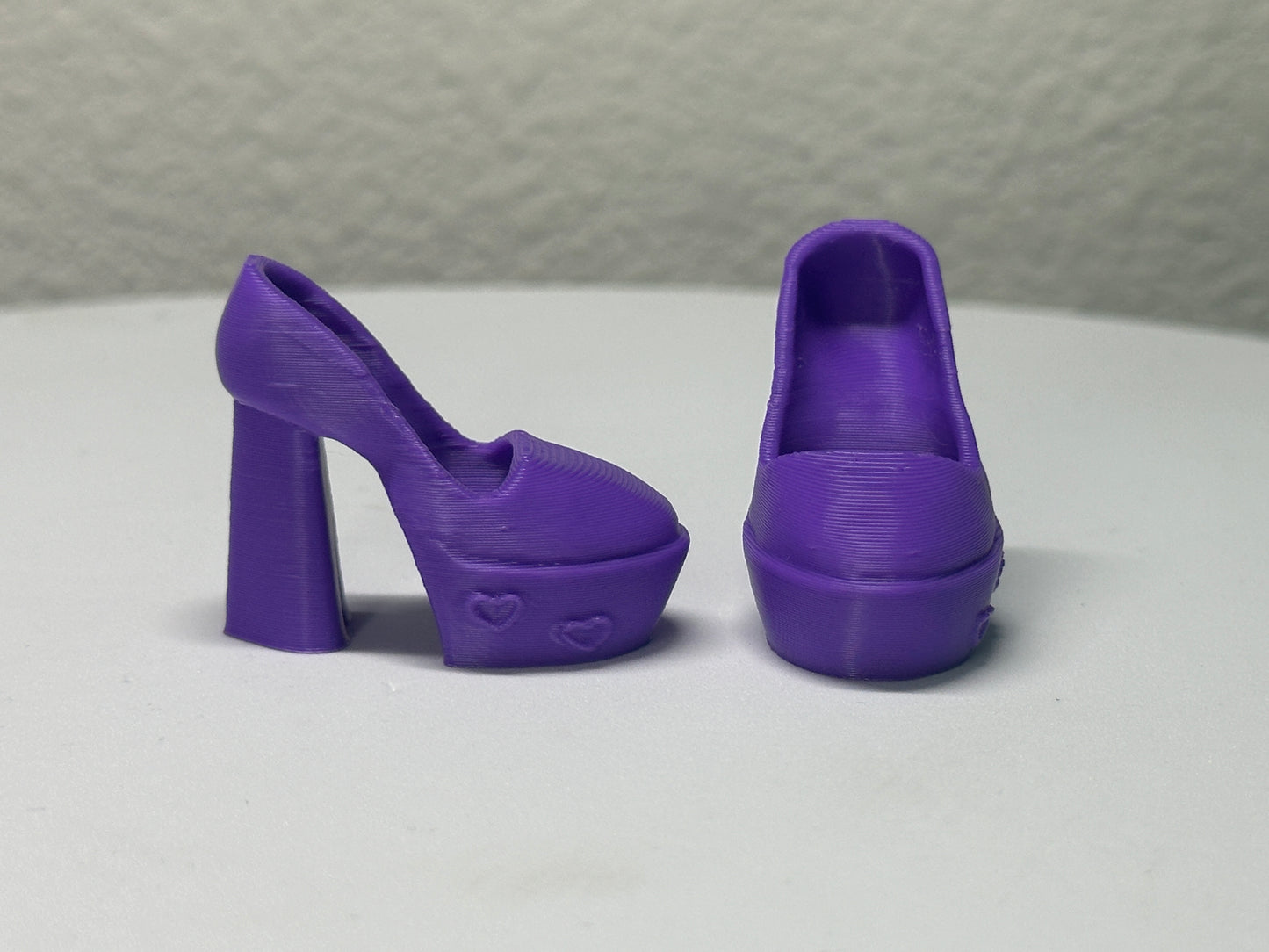 Heart Platform Heels