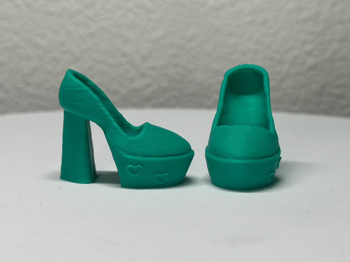 Heart Platform Heels