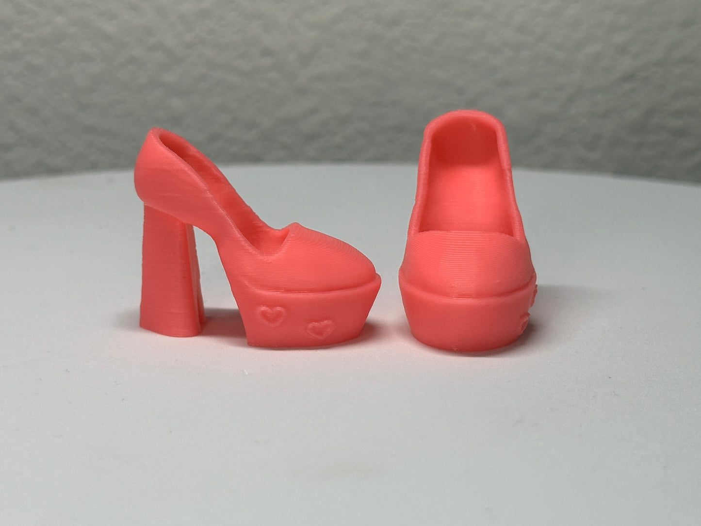 Heart Platform Heels