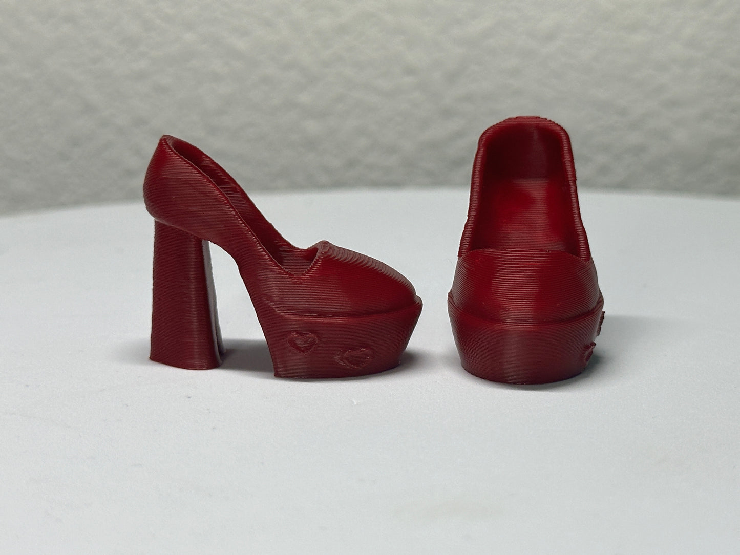 Heart Platform Heels